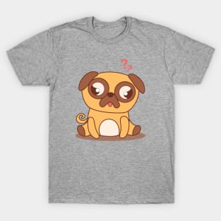 Confused Pug T-Shirt